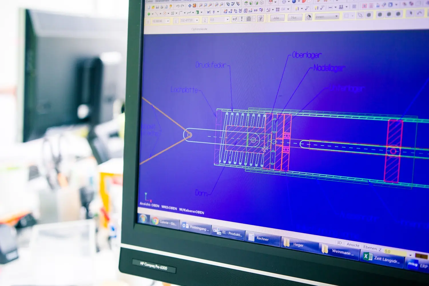 Simulation eines Bearbeitungsprogramms am CAM-Arbeitsplatz